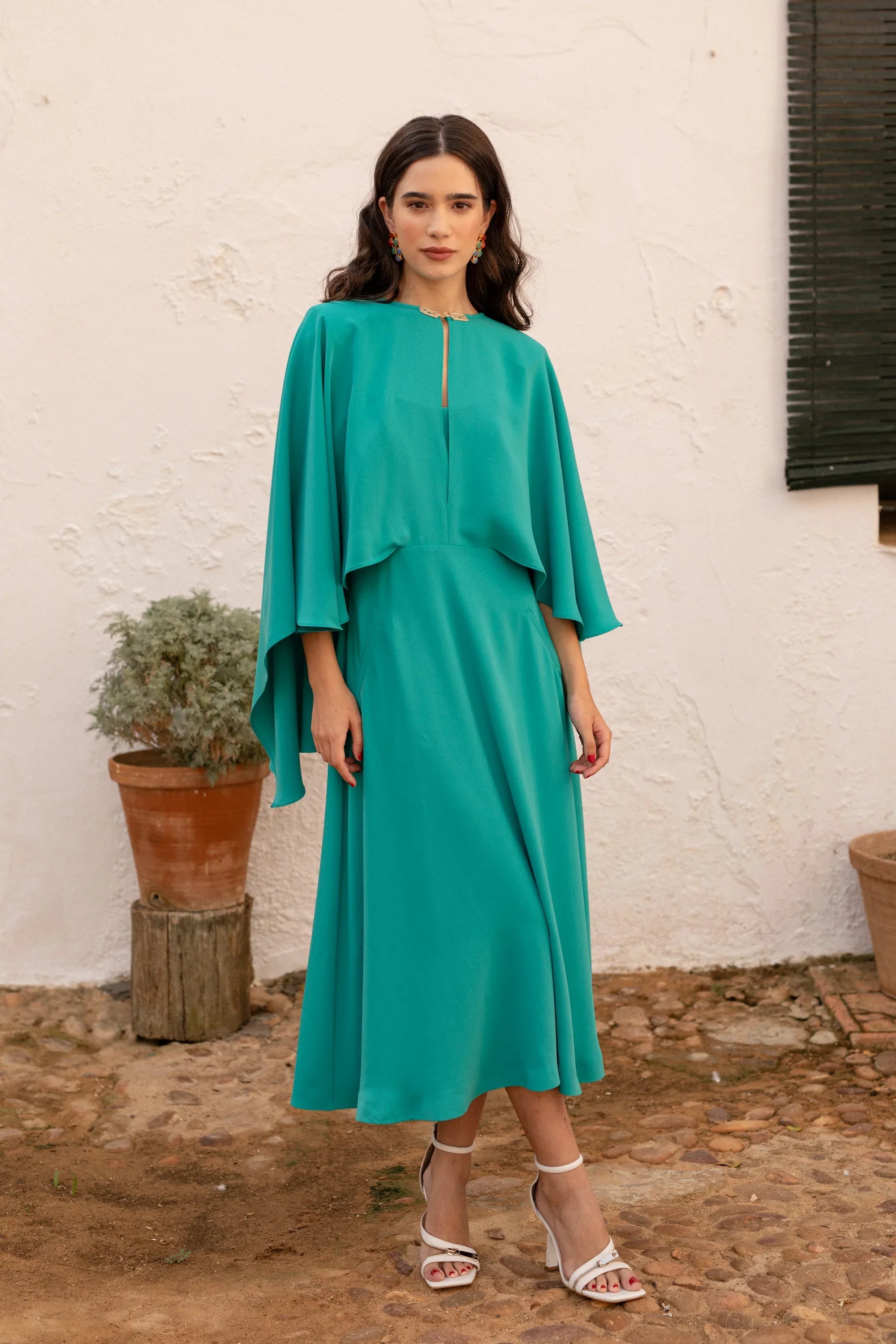 Turquoise wedding guest dress VIVIANA Meryfor Turquoise wedding guest dress VIVIANA Meryfor